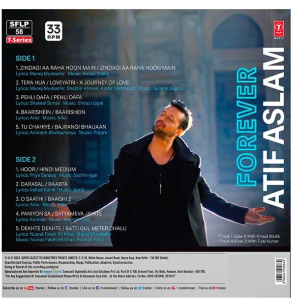 Forever Atif Aslam, Atif Aslam, Vinyl Record - Image 2