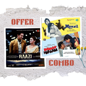 Manzil/Namak Haraam + Raazi (Combo Pack) Vinyl Record