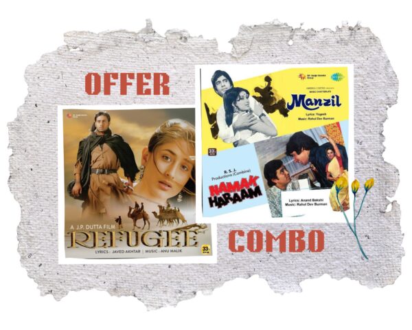 Manzil/Namak Haraam + Refugee (Combo Pack) Vinyl Record, LP