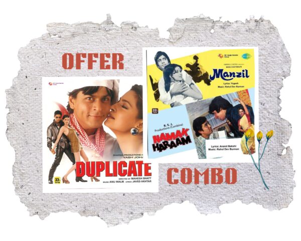 Manzil/Namak Haraam + Duplicate (Combo Pack) Vinyl Record, LP