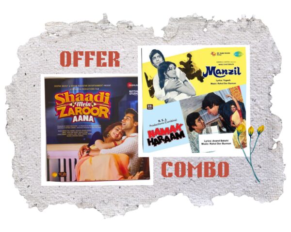 Manzil/Namak Haraam + Shaadi Mein Zaroor Aana (Combo Pack) Vinyl Record, LP
