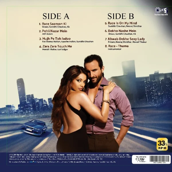 Race, Pritam,Vinyl Record, Lp - Image 2