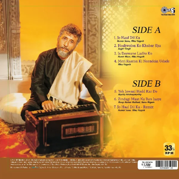 Sarfarosh, Jatin-Lalit,Vinyl Record, Lp - Image 2