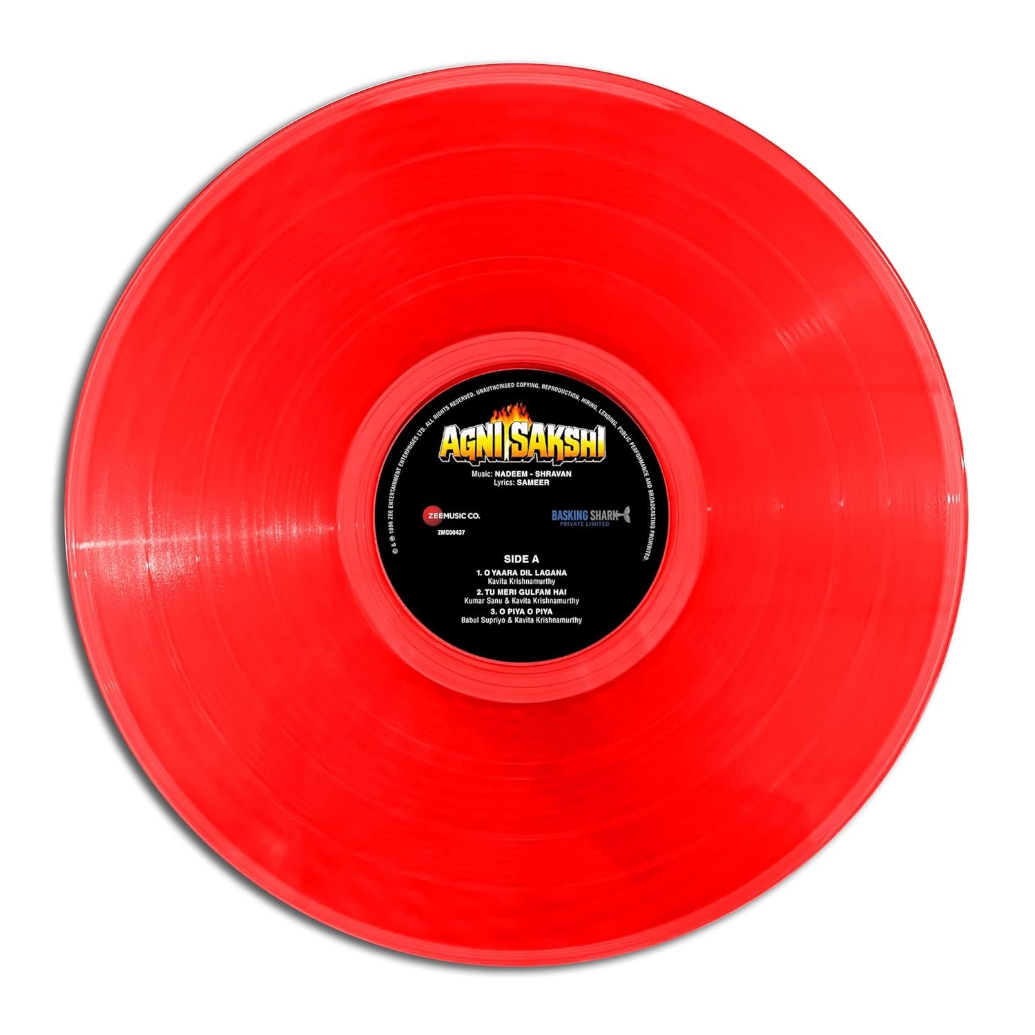 Rhythm Studio 18 - Agni Sakshi Vinyl Record | Bollywood Soundtrack LP | Nadeem Shravan | Jackie Shroff | Nana Patekar | Collectible Vinyl - Image 2