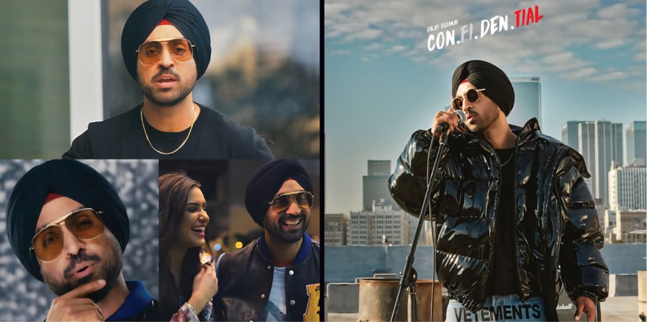 Rhythm Studio 18 - Confidential Vinyl Record | Diljit Dosanjh | Punjabi Album LP | Collectible Vinyl - Image 2