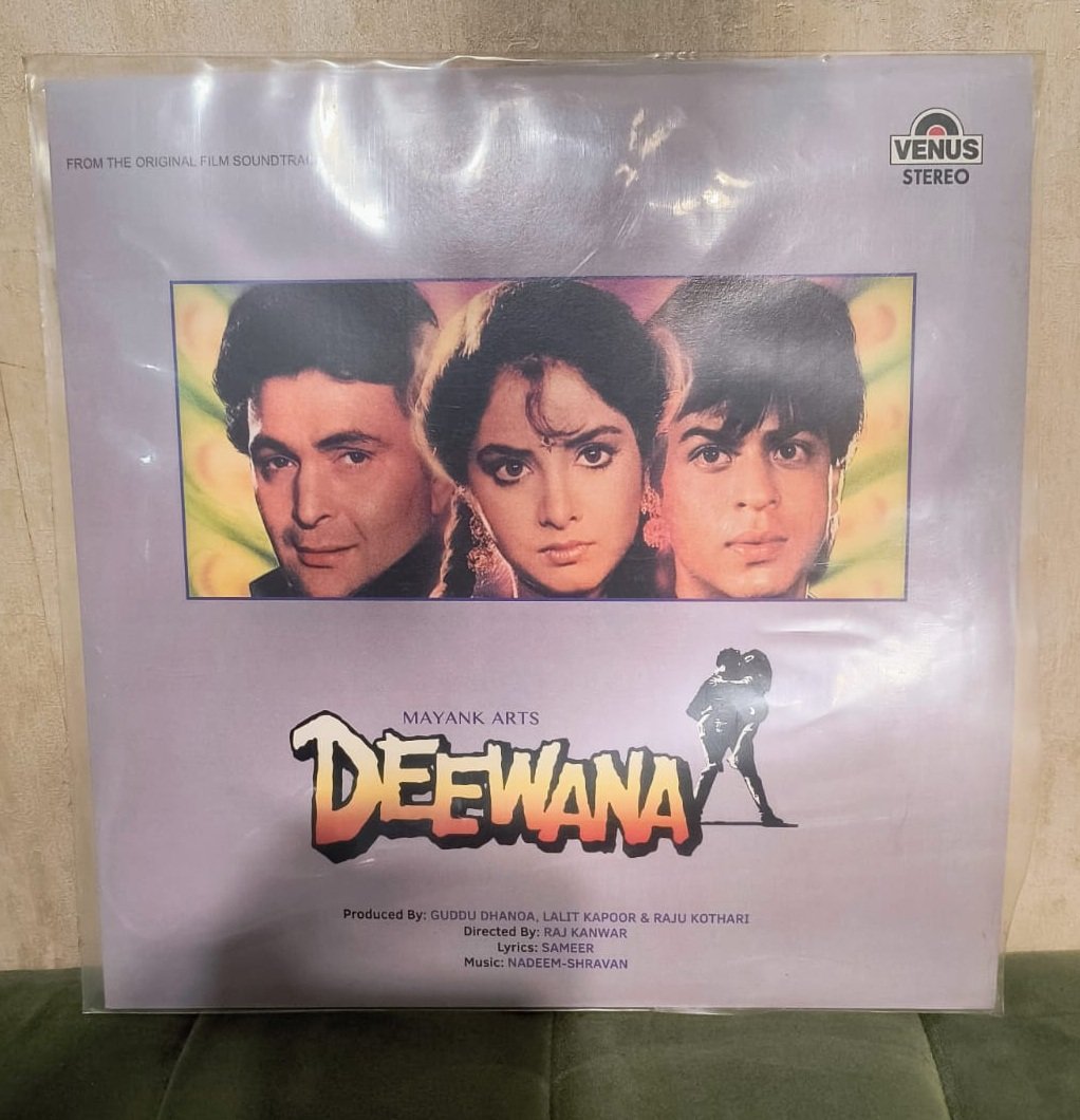 Deewana, Vinyl Record, Lp (Green Colored) (Reprint Cover)