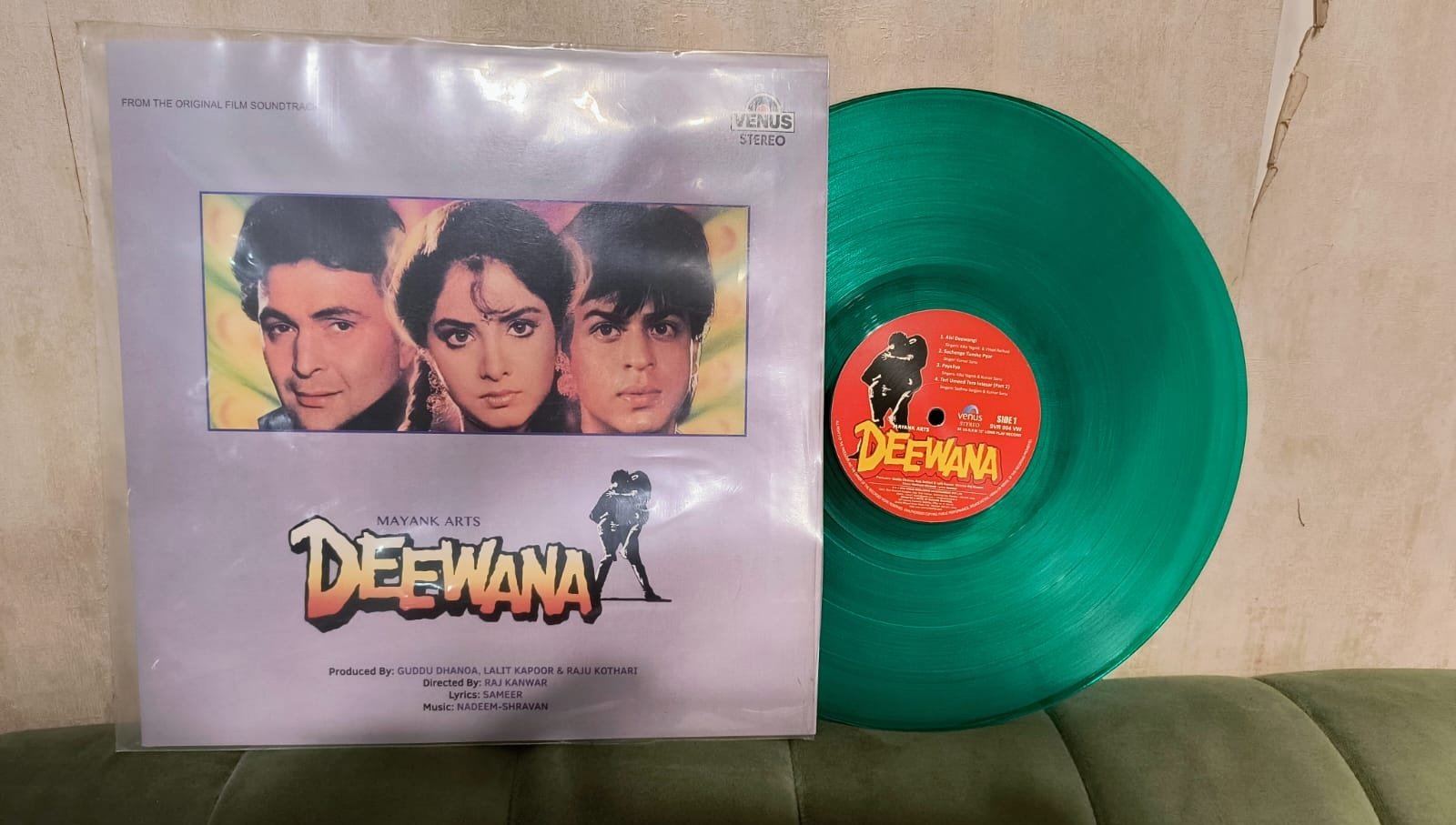 Deewana, Vinyl Record, Lp (Green Colored) (Reprint Cover) - Image 3