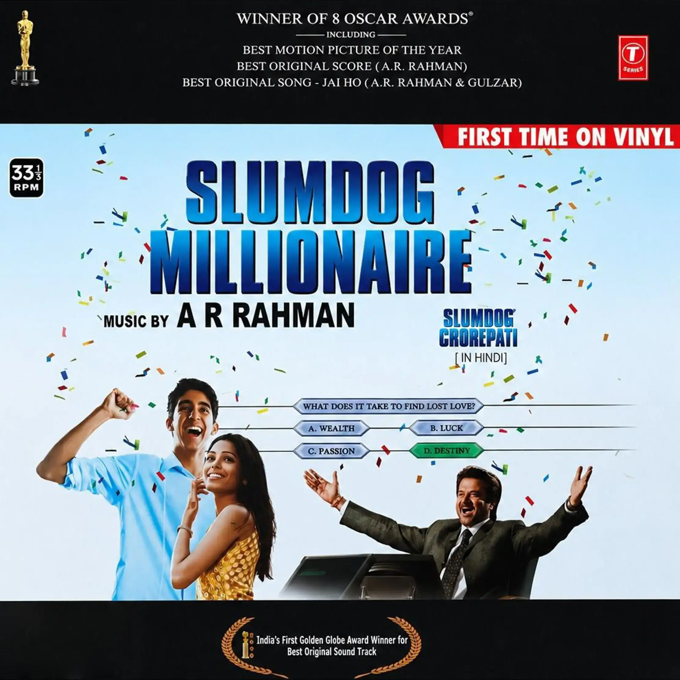 Slumdog Millionaire Vinyl Record
